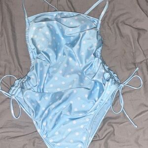 Cute baby-blue one piece